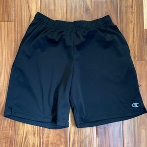 Champion men’s black mesh athletic shorts size XL extra large EUC